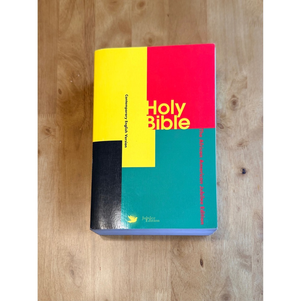 African American Jubilee Edition Holy Bible CEV American Bible Society Paperback